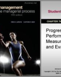 Lecture Project management: The managerial process (5/e): Chapter 13 - Erik W. Larson, Clifford F. Gray