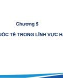 Bài giảng Kinh tế hải quan - Chương 5: Hợp tác quốc tế trong lĩnh vực hải quan (Năm 2022)