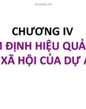 Bài giảng Quản trị dự án - Chương 4