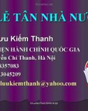 Bài giảng Lễ tân nhà nước: Chương 4 - TS. Lưu Kiếm Thanh