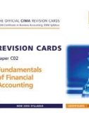 Ebook CIMA's official revision cards: Fundamentals of financial accounting (CIMA certificate in business accounting C02)