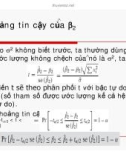 Kinh tế lượng - Hồi qui đa biến part 5