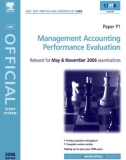 Ebook CIMA's official study system: Management accounting – Performance evaluation (Paper P1, 2006 edition) - Part 1