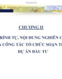 Bài giảng Lập và Quản lý dự án: Chương 2