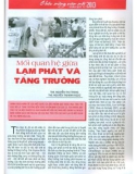 Mối quan hệ giữa lạm phát và tăng trưởng