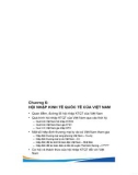 Bài giảng Hội nhập kinh tế quốc tế - Chương 6: Hội nhập kinh tế quốc tế của Việt Nam