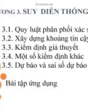 Bài giảng Kinh tế lượng: Chương 3 - Nguyễn Thị Thùy Trang