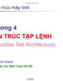 Bài giảng Kiến trúc máy tính - Chương 4: Giới thiệu chung - Nguyễn Kim Khánh