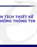 Phân tích thiết kế hệ thống thông tin Chương 4: Phân tích thiết kế thành phần xử lý - mô hình hóa xử lý mức quan niệm