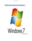 Sửa lỗi công cụ Search của Windows 7