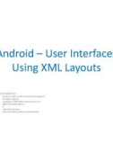 Android - Giao diện người dùng sử dụng XML Layouts