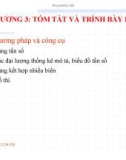 Bài giảng Phân tích dữ liệu với SPSS: Chương 3 – Nguyễn Văn Vũ An (ĐH Trà Vinh)