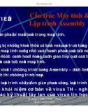 Cấu trúc Máy tính và Lập trình Assembly - Chương 1