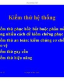 Bài giảng công nghệ phần mềm : Kiểm thử và Bảo trì part 6