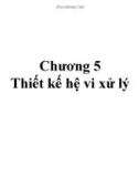 Bài giảng Vi xử lý: Chương 5 - Bùi Minh Thành (tt)