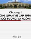 Bài giảng Cơ sở lập trình 2: Chương 1 - Lê Quý Tài