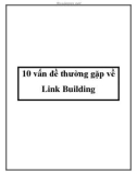 10 vấn đề thường gặp về Link Building