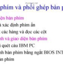 Bàn phím và phối ghép bàn phím