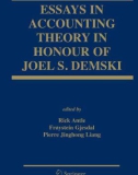 Ebook Essays in accounting theory in Honour of Joel S. Demski - Rick Antle, Frøystein Gjesdal, Pierre Jinghong Liang