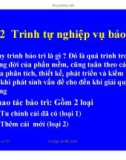 Bài giảng công nghệ phần mềm : Kiểm thử và Bảo trì part 8