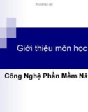 Bài giảng Công nghệ phần mềm nâng cao: Giới thiệu môn học - Phạm Ngọc Hùng