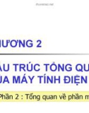 Bài giảng Chương 2: Cấu trúc tổng quát của máy tính điện tử (Phần 2)