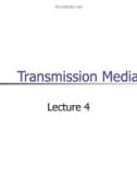 Lecture Wireless and mobile computing – Chapter 4: Transmission media