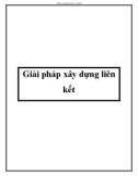 Giải pháp xây dựng liên kết