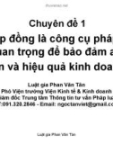 Bài giảng về hợp đồng trong công ty