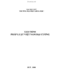 Giáo trình Pháp luật Việt Nam đại cương - GVC.TS. Đoàn Đức Lương