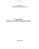Giáo trình môn Pháp luật Việt Nam đại cương - TS. Đoàn Đức Lương