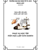 Trích dẫn văn bản pháp luật Việt Nam phục vụ học tập môn Học luật kinh doanh