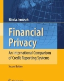 Ebook Financial privacy: An international comparison of credit reporting systems (Second edition)