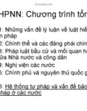 Chuyên đề luật hiến pháp nước - Bài 6