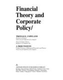 Ebook Financial theory and corporate policy: Part 1