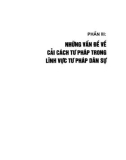 Giai đoạn xây dựng nhà nước pháp quyền và cải cách tư pháp ở Việt Nam: Phần 2