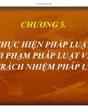 Bài giảng Pháp luật đại cương: Chương 5 - ĐH Kinh tế Đà Nẵng