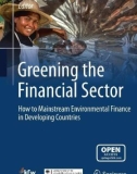 Ebook Greening the Financial Sector - How to Mainstream Environmental Finance in Developing Countries