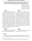 Phân định quyền sở hữu, quyền sử dụng đối với nguồn nước và kiến nghị hoàn thiện pháp luật