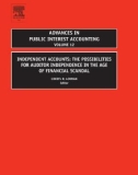 Ebook Independent accounts: The possibilities for auditor independence in the age of financial scandal (Advances in public interest accounting, Volume 12)