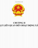 Bài giảng Pháp luật về xây dựng: Chương II