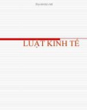 Bài giảng luật kinh tế phần 1