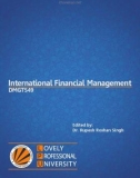 Ebook International Financial Management: Part 1 - Dr. Rupesh Roshan Singh