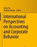 Ebook International perspectives on accounting and corporate behavior - Kunio Ito, Makoto Nakano