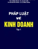 Tìm hiểu về Pháp luật về kinh doanh (Tập 1): Phần 1