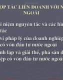 Bài giảng Pháp luật trong kinh doanh du lịch – Chương 4: Pháp luật về công ty (Tiếp theo)