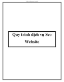 Quy trình dịch vụ Seo Website