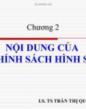 Bài giảng Chính sách hình sự - Những vấn đề lý luận và thực tiễn cấp bách: Chương 2 - LS. TS. Trần Thị Quang Vinh