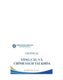 Bài giảng Kinh tế học vĩ mô 1 - Chương 3: Tổng cầu và chính sách tài khóa