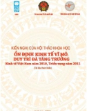 Ổn định kinh tế vĩ mô, duy trì đà tăng trưởng kinh tế Việt Nam năm 2010, triển vọng năm 2011